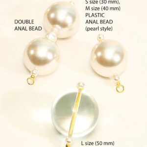 Sex toys. Anal and vaginal bead. Pearl style and glass. This conceptual and experimental swimsuit is made to amaze you. $0
